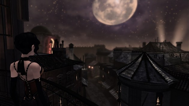 Really, there isn't a whole lot of contrast in contrast. Levels range from dank and dark to dank and dark.