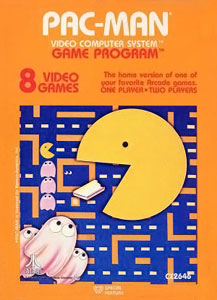 I love the cover art for this. It looks like Pac-Man eating a piece of taffy while being attacked by popsicles with eyeballs.