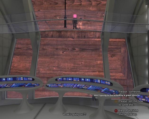 What is with these walking simulators and Star Trek symbolism? 