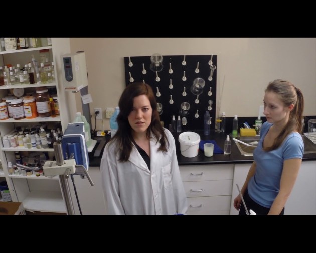 Sassy female characters looking at men in disgust for saying something dumb. That's something funny people do, right?