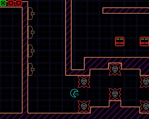 Touch the little spiky things and you die. I never understood this in gaming. It makes sense if it's Tales from the Crypt and the blind people are getting revenge against the mean old superintendent of their home, but otherwise, how does simply touching this hurt you?