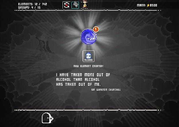 Alcohol is made by combining Fire and Water. I'm about as far removed from being politically correct as a person can be and even I cringed in shame at that. 