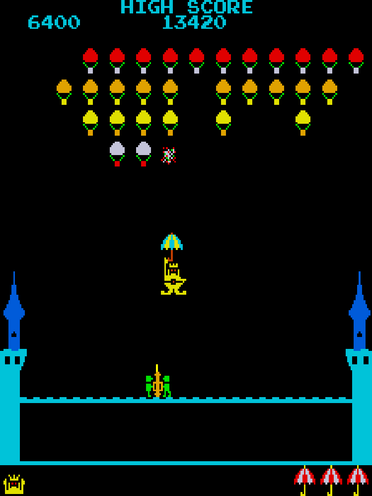 その他 namcot GAME CENTER King&Balloon MSX King & Balloon (1980 Arcade Review) | Indie Gamer Chick